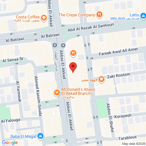 Mapa de (مدينة نصر ,القاهرة)