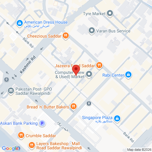Mapa de (Rawalpindi)