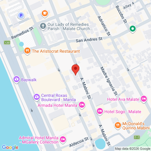 Mapa de (Malate Manila)
