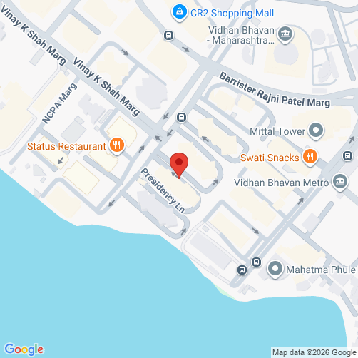 Mapa de (Nariman Point, Mumbai)